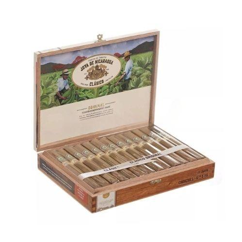 CHARUTO JOYA DEL NICARAGUA CLASICO CHURCHILL 6.7/8X48 CX/ 25 - REF. JDN-006