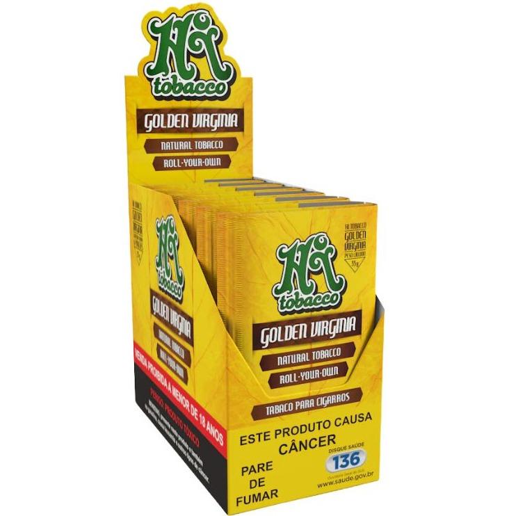 FUMO CIGARRO HI TOBACCO GOLDEN VIRGINIA 35G C/6