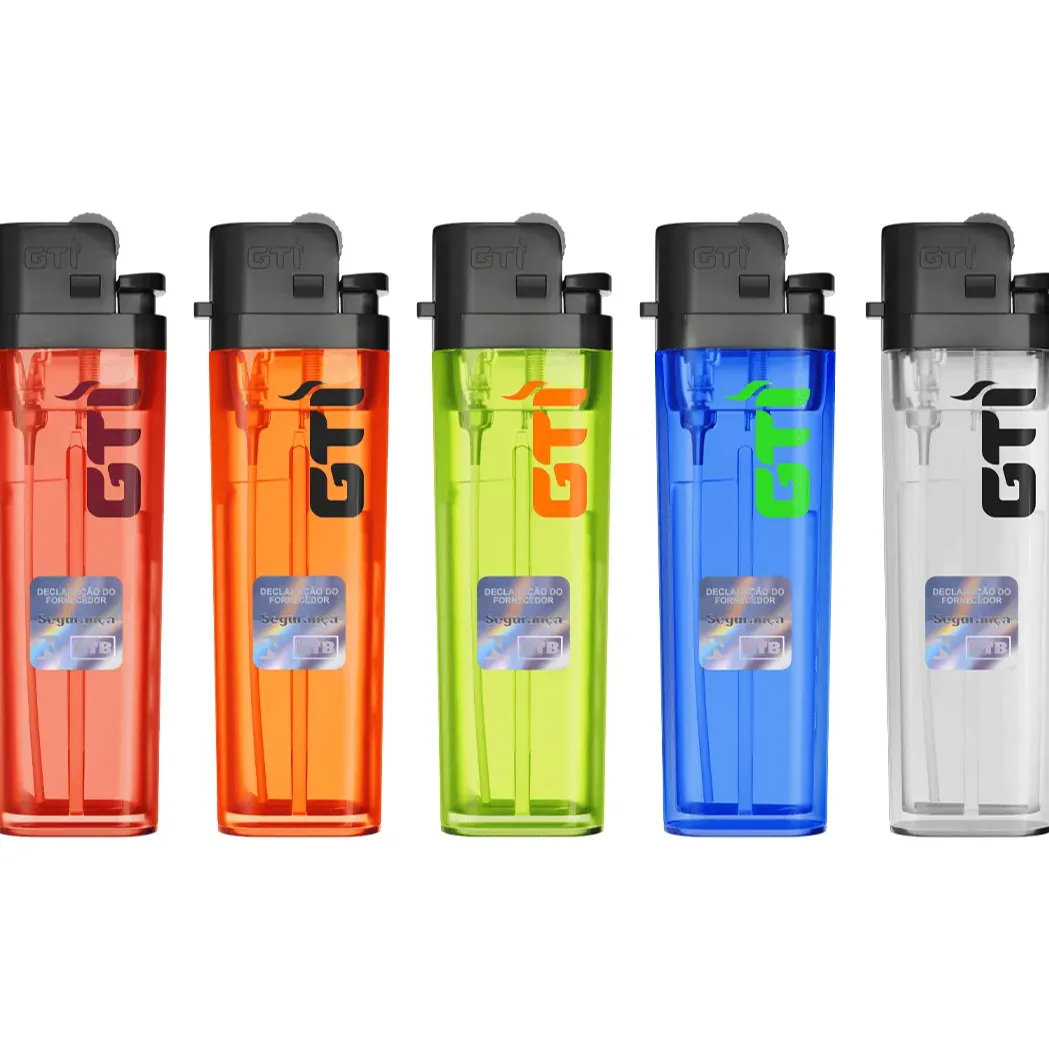 ISQUEIRO GTI TRANSPARENTE MAX CT/10
