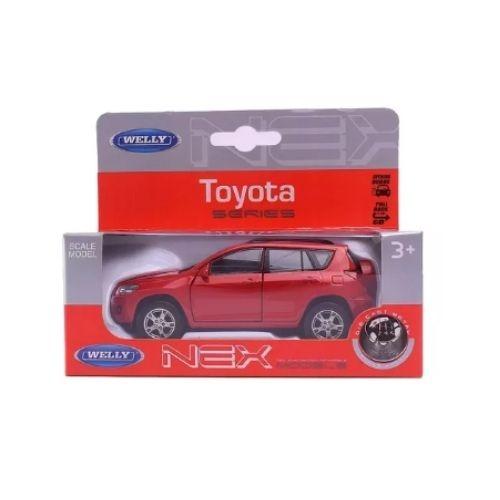 MINIATURA CARRO WELLY TOYOTA RIV - 4 *