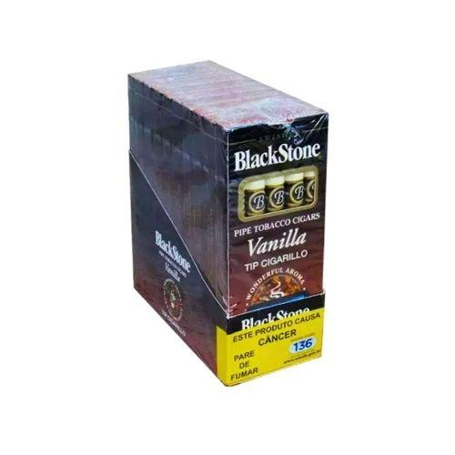 CIGARRILHA BLACKSTONE VANILLA PT/ 10X5 *