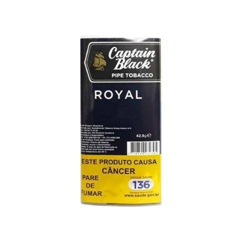 FUMO CACHIMBO CAPTAIN BLACK ROYAL 42G C/6 *