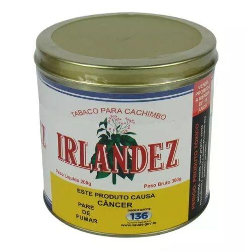FUMO CACHIMBO IRLANDEZ LATA BRANCO C/200 G