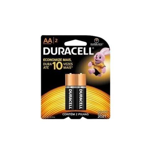 PILHA DURACELL AA CT C/ 2