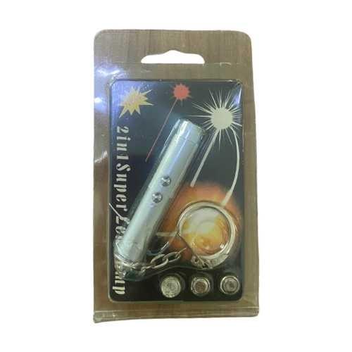 CHAVEIRO LASER  POINTER-LED 2X1 *