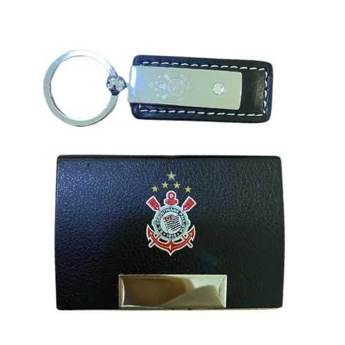KIT CHAVEIRO PORTA CARTAO CORINTHIANS REF ZC001 *