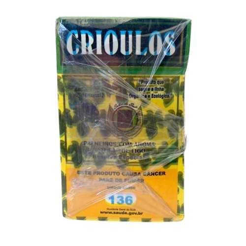 CIGARRO PALHA CRIOULOS SABOR FIGO PT 10X14 