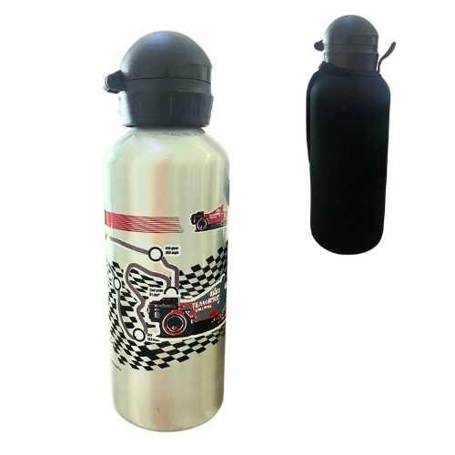 FRASCO ESPORTIVO DE ALUMINIO 600ML REF SF 8006 *