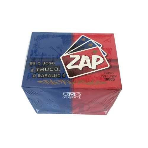 BARALHO MUNDIAL ZAP PARA TRUCO CX/ 12 *