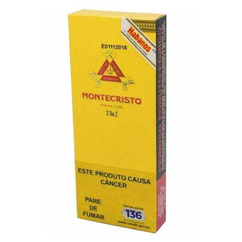 CHARUTO MONTE CRISTO Nº02 CX/3