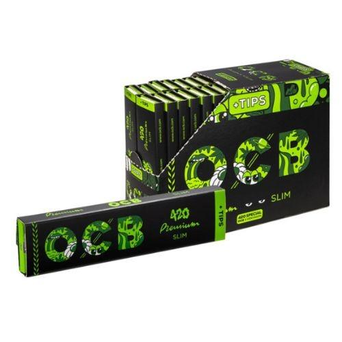 SEDA O.C.B PREMIUM PRETA SLIM+TIPS K.S C/32