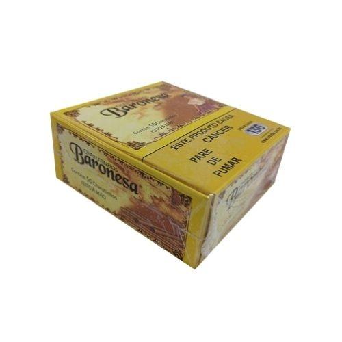 CIGARRILHA BARONESA MENTA CX/50 