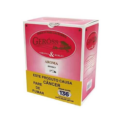 FUMO CACHIMBO GEROSS WHISKY 45G C/ 10