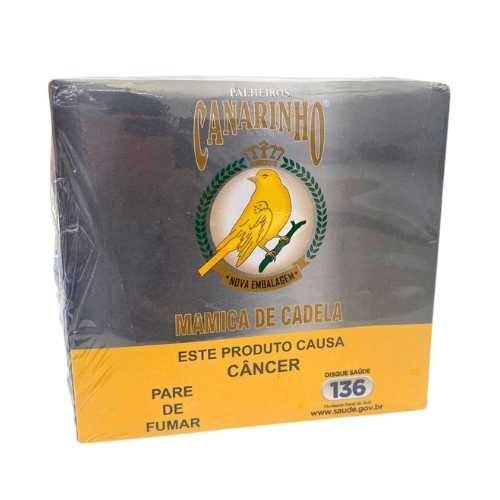 CIGARRO DE PALHA CANARINHO MAMICA DE CADELA 10X20 *