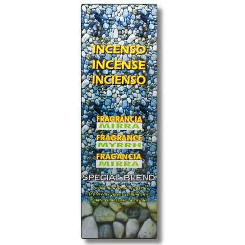 INCENSO HINDUS MIRRA C/ 8 *