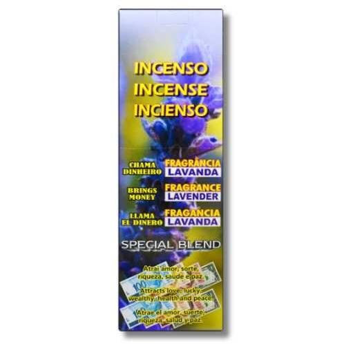 INCENSO HINDUS LAVANDA C/ 8 