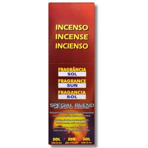INCENSO HINDUS SOL C/ 8 *