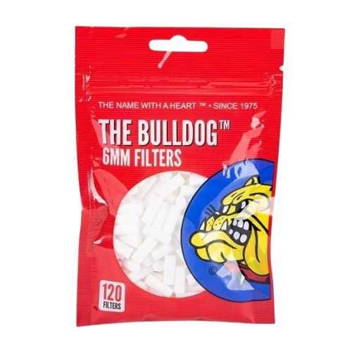 FILTRO PARA CIGARRO THE BULLDOG SLIM 6 MM PT/120