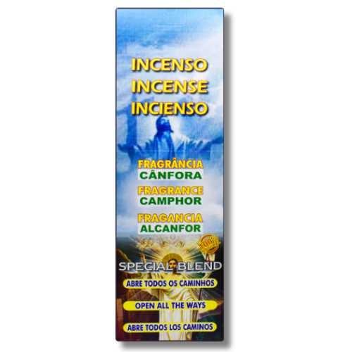 INCENSO HINDUS CÂNFORA C/ 8 *