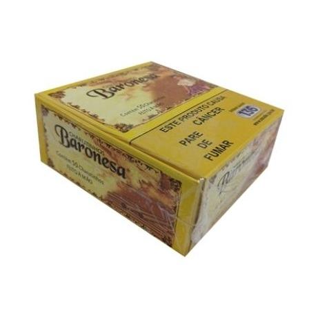 CIGARRILHA BARONESA PESSEGO CX/50 