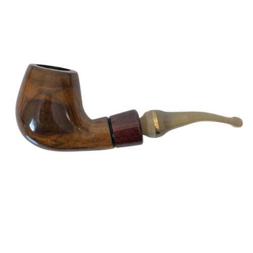 CACHIMBO BERTOLDI ANEL DOURADO CURVO