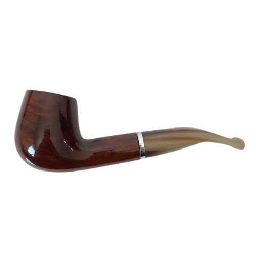 CACHIMBO BERTOLDI ELITE PRATEADO CURVO
