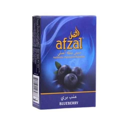 FUMO PARA NARGUILE NOVO AFZAL BLUEBERRY/MIRTILO 10X50G