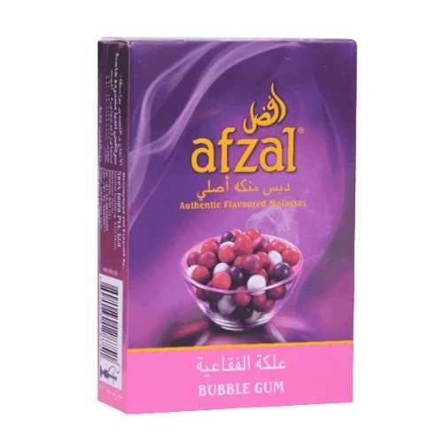 FUMO PARA NARGUILE NOVO AFZAL BUBBLE GUM/CHICLETE 10X50G