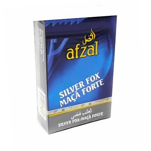 FUMO PARA NARGUILE NOVO AFZAL SILVERFOX/MAÇA FORTE 10X50G