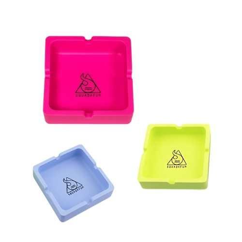 CINZEIRO PARA CIGARRO SQUADAFUM SILICONE QUADRADO REF 002