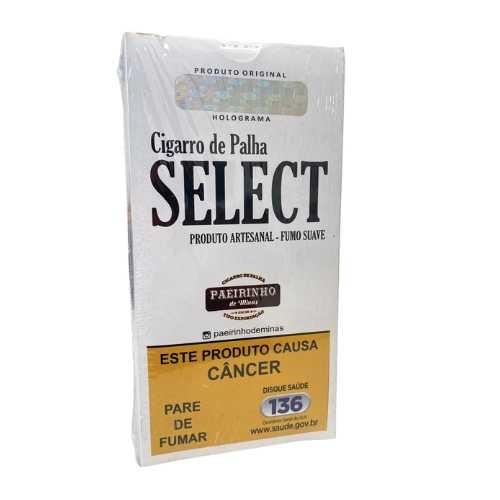 CIGARRO DE PALHA PAEIRINHO DE MINAS SELECT SUAVE 10X20
