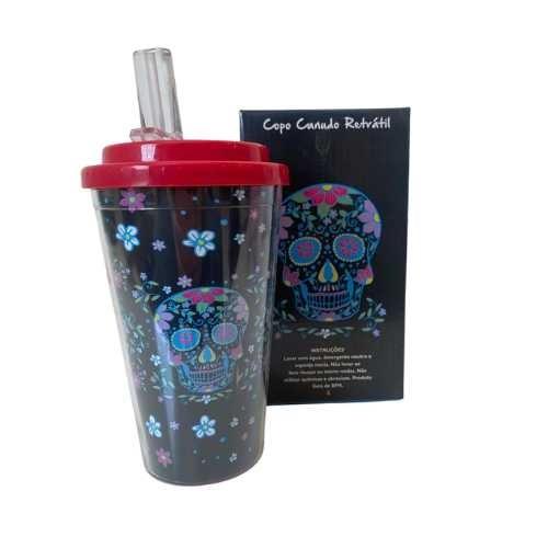 COPO PLASTICO C/ CANUDO REF SC-16