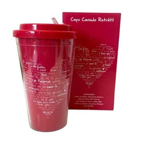 COPO PLASTICO C/ CANUDO REF SC-15