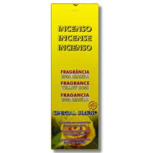 INCENSO HINDUS ROSA AMARELA C/ 8 *