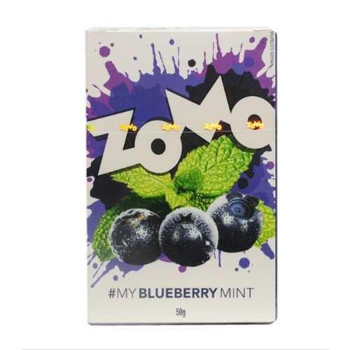 FUMO PARA NARGUILE ZOMO BLUEBERRY MINT 10X50G