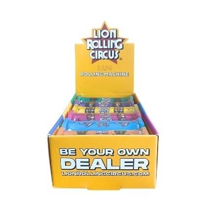 MAQUINA PARA CIGARRO LION ROLLING CIRCUS PLASTICA M.S 78MM
