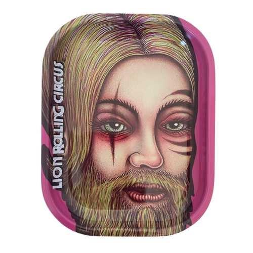 BANDEJA LION ROLLING CIRCUS METAL SEXY SADDIE PINK PQ