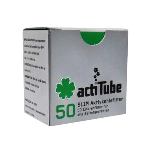 FILTRO PARA CIGARRO ACTITUBE SLIM 7MM CX/50