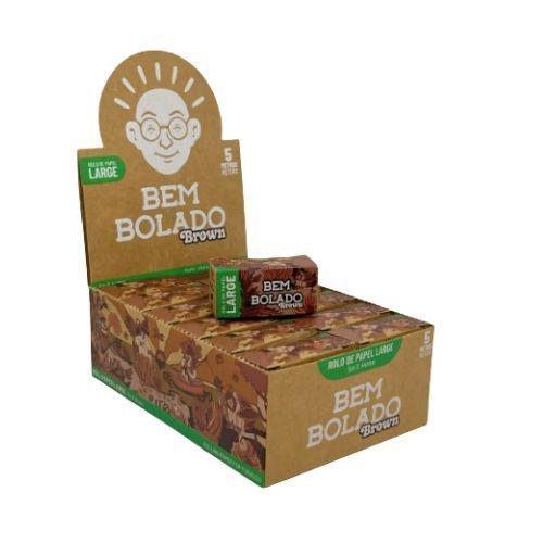 SEDA BEM BOLADO ROLLS BROWN 5M. C/24