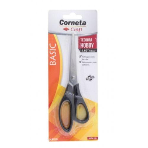 TESOURA CORNETA MICRO SERRILHA Nº 5