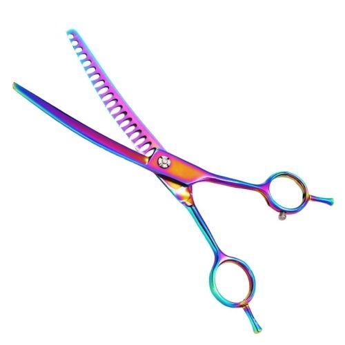 TESOURA CORNETA CABELO E DESBASTE Nº 7 PRO