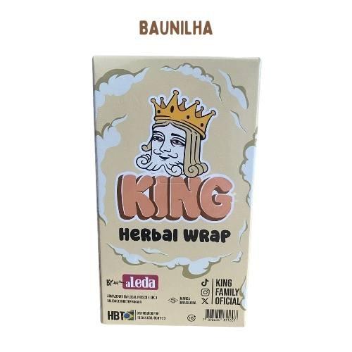 SEDA KING HERBAL WRAP BANILHA S/ TABACO K.S C/ 25X5