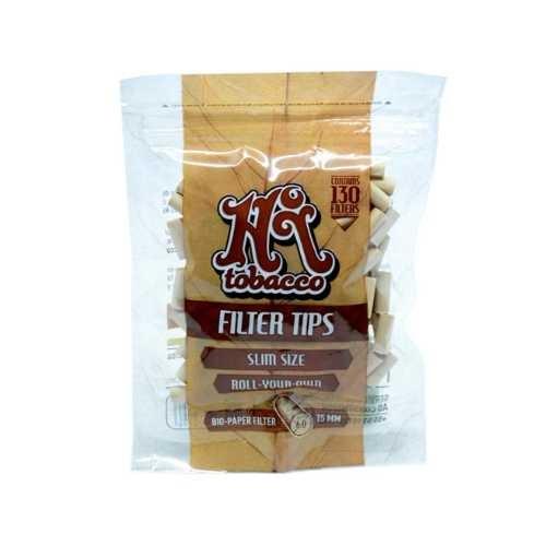 FILTRO PARA CIGARRO HI TOBACCO BIODEGRADAVEL 6MM PT/130