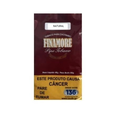 FUMO CACHIMBO FINAMORE NATURAL 48G C/ 10 