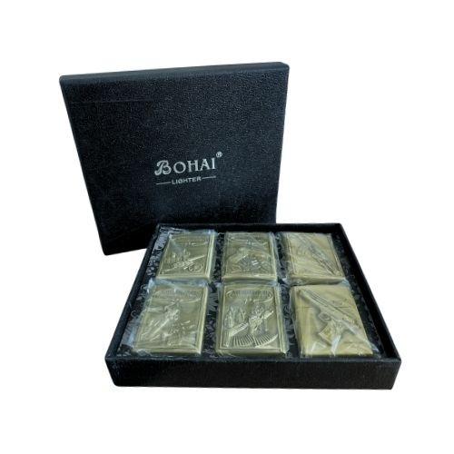 ISQUEIRO TIPO ZIPPO INGLING CX/ 6 REF DHJ 2