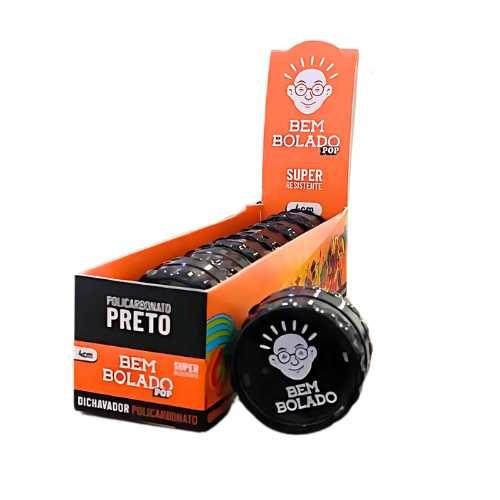 DICHAVADOR BEM BOLADO POLICARBONATO  BLACK 4CM 