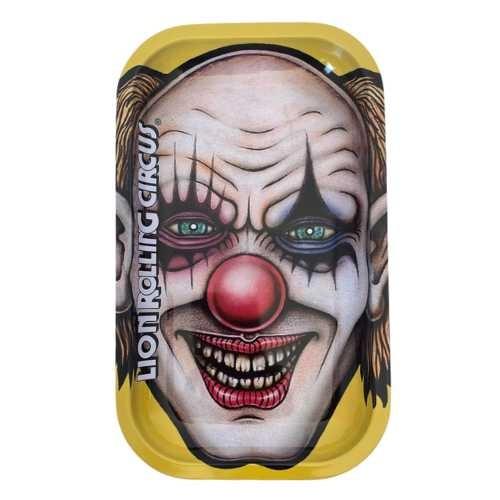 BANDEJA LION ROLLING CIRCUS METAL EDGAR YELLOW MD