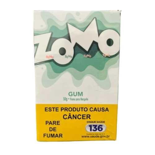 FUMO PARA NARGUILE ZOMO GUM 10X50G
