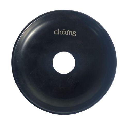 PRATO PARA NARGUILE CHAMS PRETO PQ