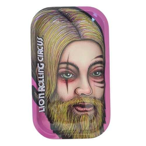 BANDEJA LION ROLLING CIRCUS METAL SEXY SADDIE PINK MD 